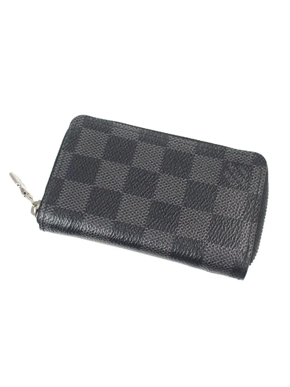 Louis Vuitton Zippy Coin Purse Gray Damier Graphite